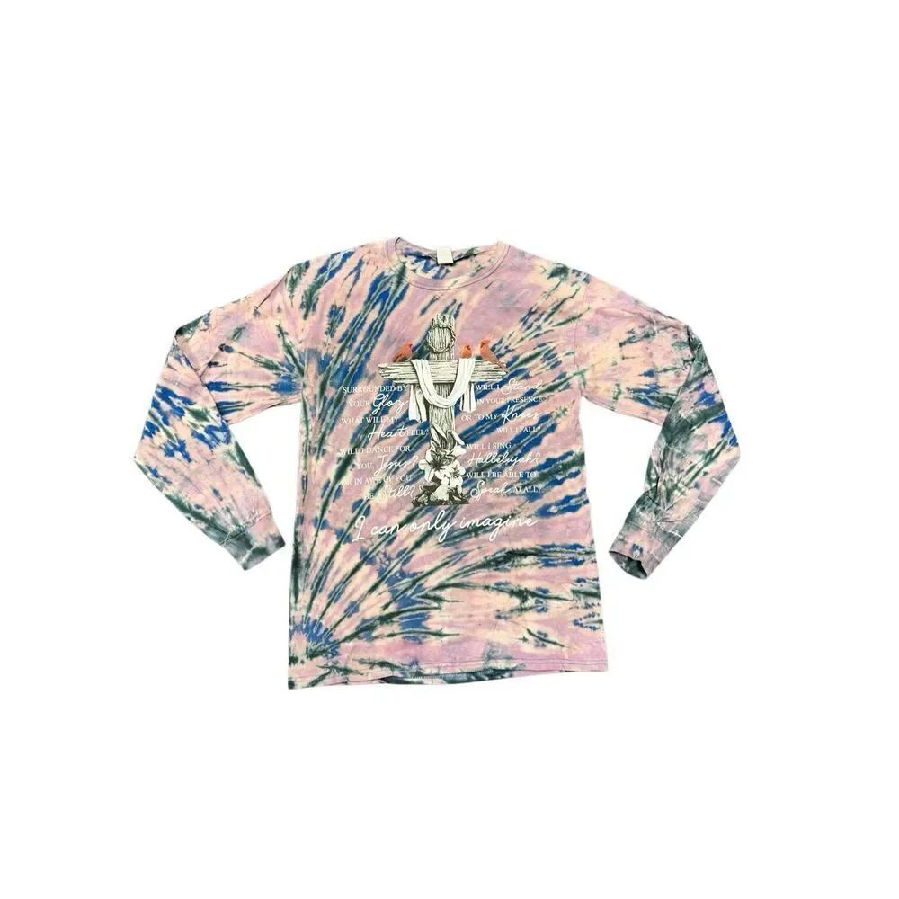 Cardinals and Cross Tie-Dye Tee